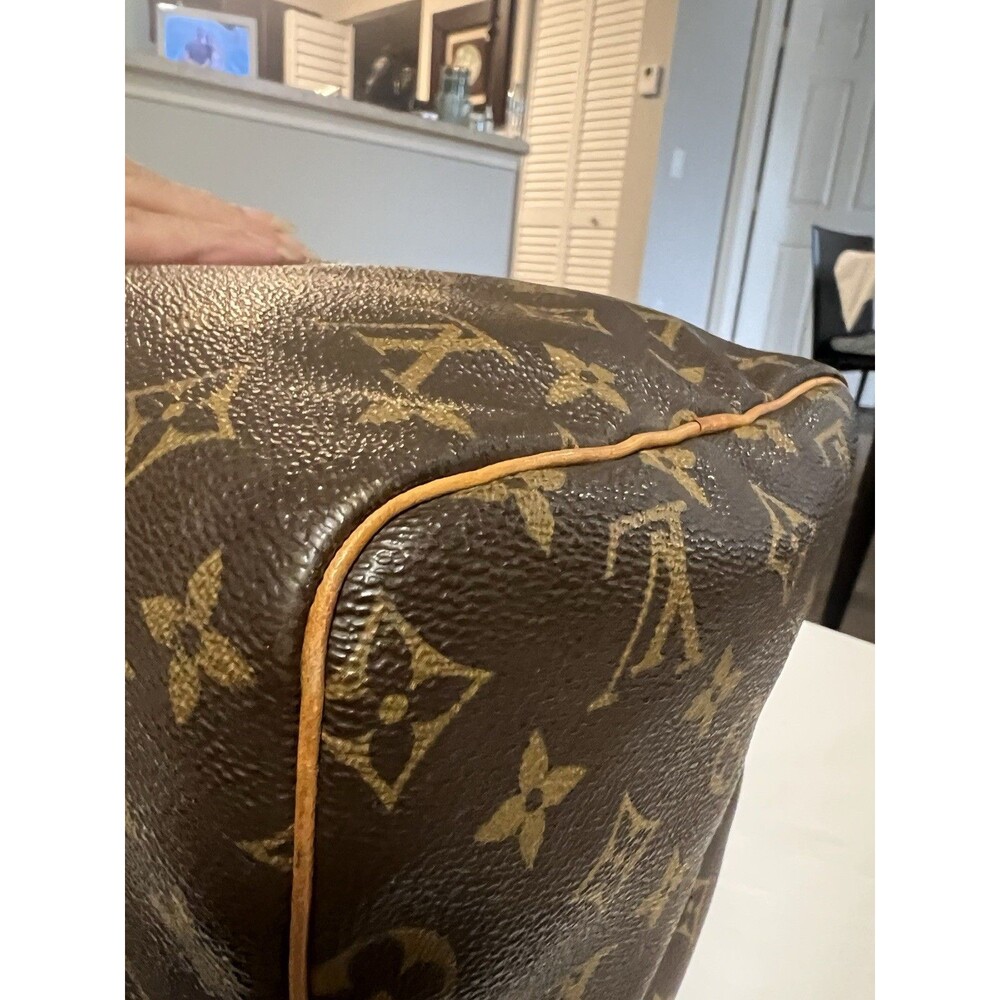Authentic Louis Vuitton Monogram Speedy 30 Vintage 1997 SP0987 Top Handle Bag - Picture 7 of 15